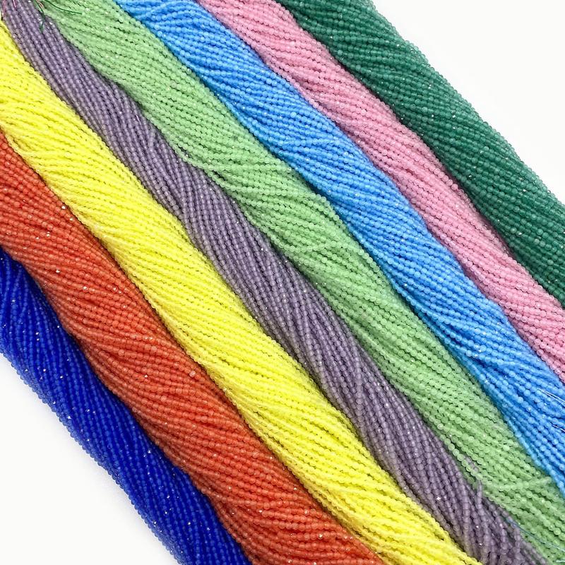 

Other Natural Stone Faceted Beads Zircon Loose Spacer Jewelry Making DIY Necklace Bracelet Earring Accessories Supplies 2-5 Mm