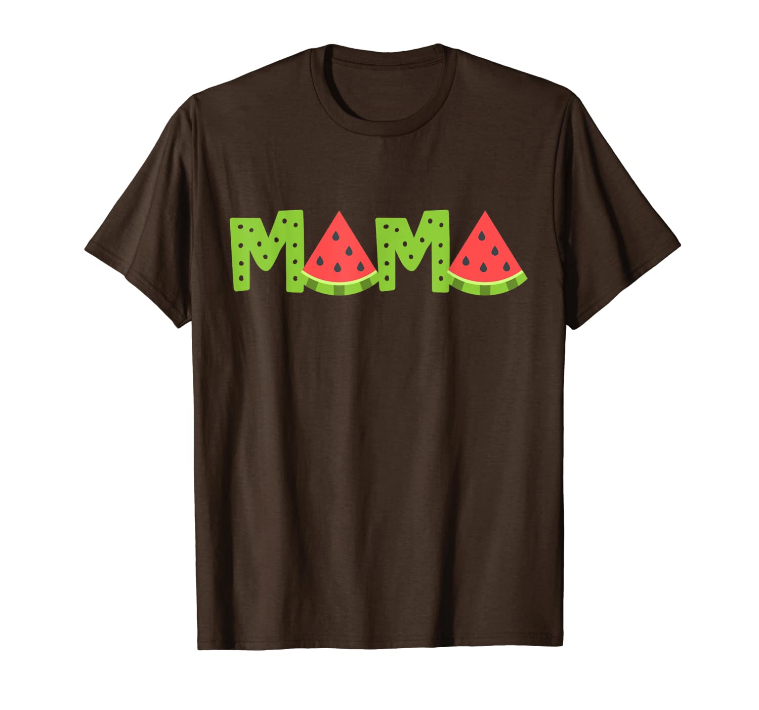 

funny mama watermelon t-shirt mothers day gift, White;black