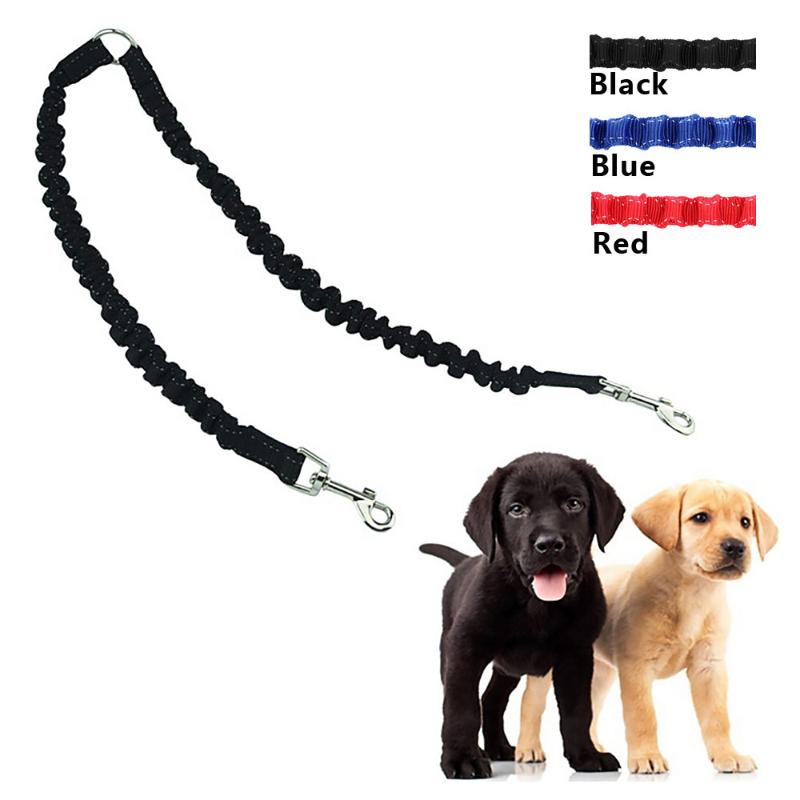 

Dog Collars & Leashes Walking Rope Plastic Lead Elastic 14.5*9.6cm Double Traction