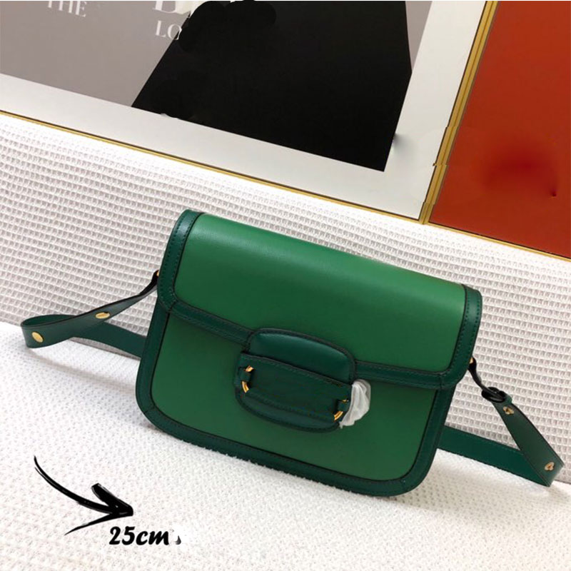 

Fashion Shoulder Bag Full Leather Color Matching Retro Resurgence Designer Bags Classic Hook Design Special Counter Same Quality Crossbody BagSuper attractive, Ribbon(not for sale separatel