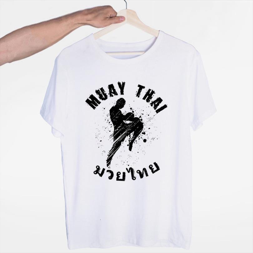 

ultimate fighting muay thai fight men t shirts o neck short sleeves summer casual fashion and women, White;black