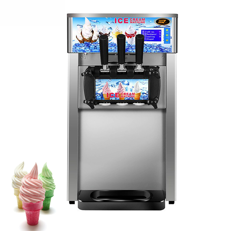 

Commercial Sweet Cone Soft Ice Cream Machine Fully Automatic