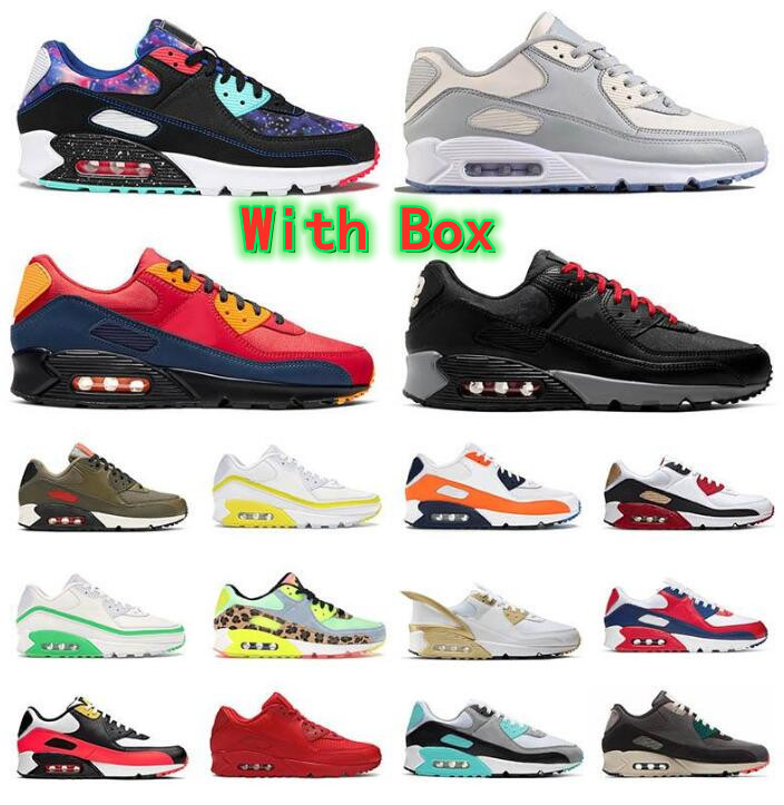 

90 mens running shoes women UNC infrared good game White Gum green Camo orange cool grey Supernova Light Bone trainer outdoor sports sneaker