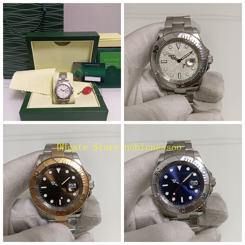 

4 Style Real Photo In Original Box Mens Automatic Watches Men's Classic 40mm Platinum 116622 126622 126621 126655 Yellow Gold Asia 2813 Movement Mechanical Men Watch, 02