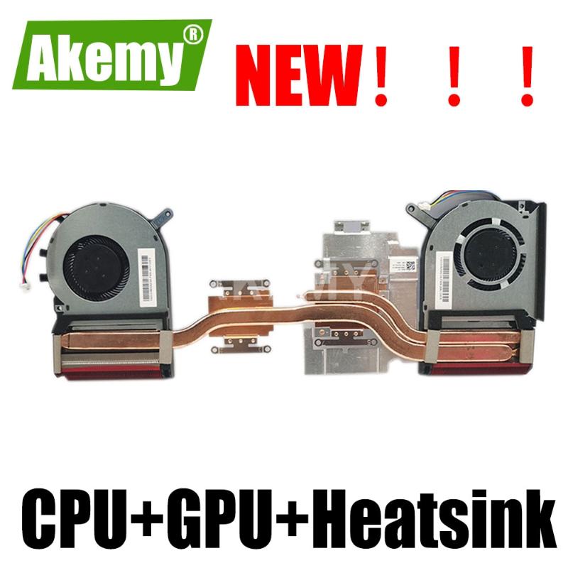 

Fans & Coolings Brand Original For Asus Strix TUF 6 FX505GM FX705GM FX86SM FX705DU FX505DU FX86DU Laptop CPU GPU Cooling Fan Heatsink