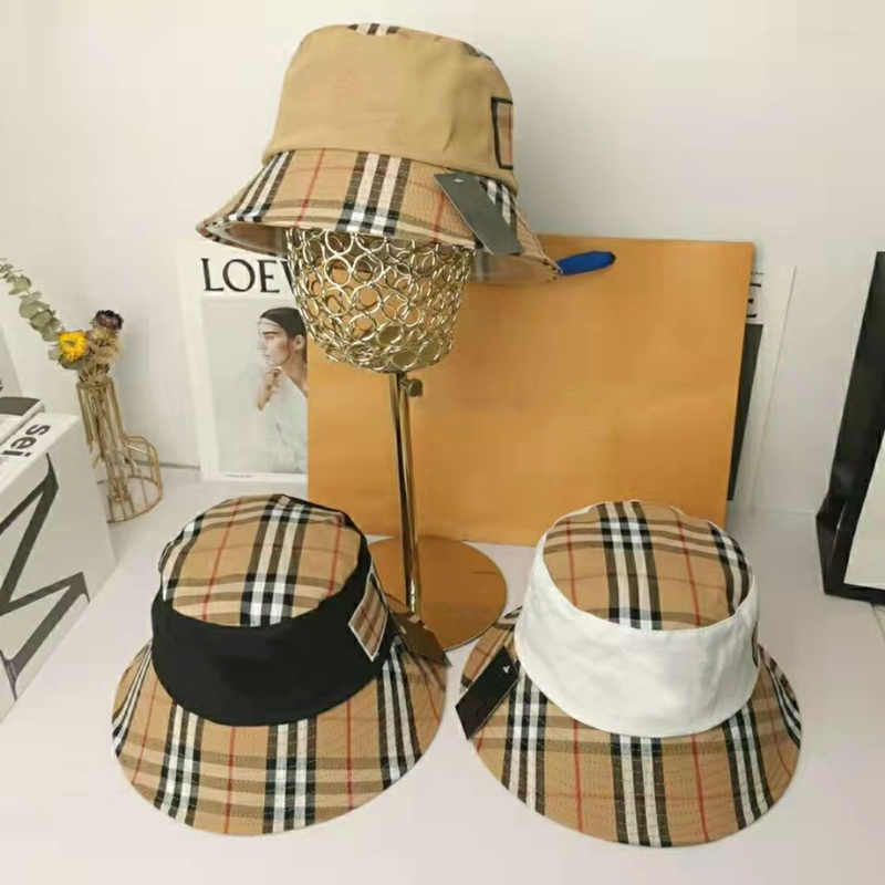 Men's luxueux Classic Classic Designer Fisherman Chapeaux Femme Haute Qualité Haute Qualité Soleil pare-soleil Chapeau pliable