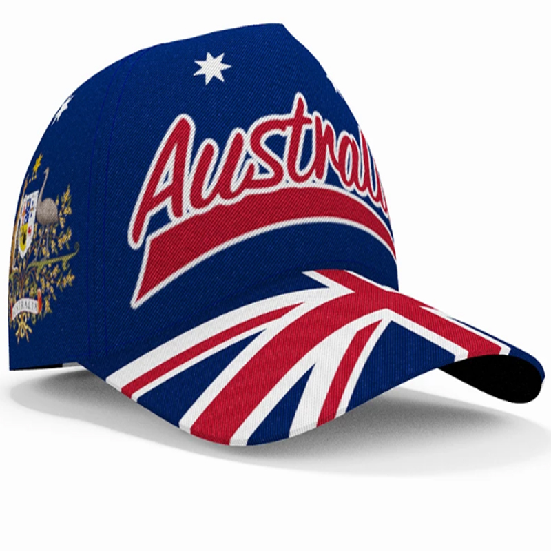 

Australia Baseball Caps Free Custom Made Name Number Team Logo Australian Hats Aus Travel Au Nation Flags Cap Navy Blue Headgear, 1002