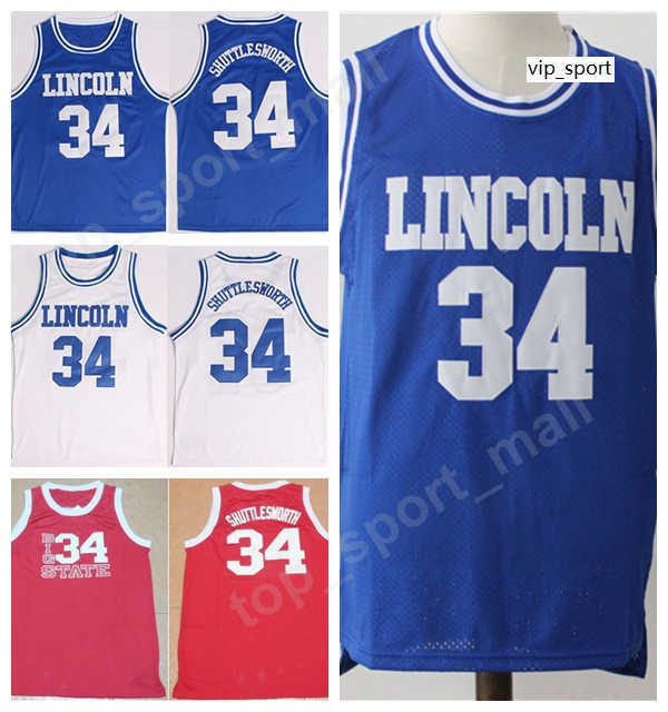 

Lincoln Jesus Shuttlesworth Jersey Uconn Connecticut Huskies Movie Big State He Got Game Basketball Jerseys Shuttlesworth Uniform, Red