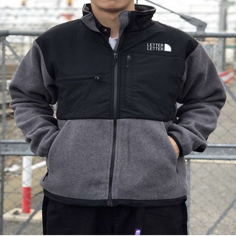 Casual Men's Patchwork Jacket Men Fleece Warm Jackets 2021FW Male Sports Active Style Coats Fashion Daily Wear Coat for High Quality