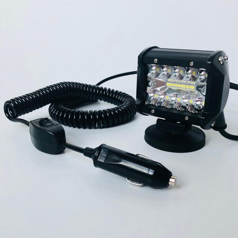 

Car Headlights 3 Inch 60w Led Maintenance Light Repair Emergency Check Portable Lamp Magnet Base Warehouse Garage Workshop Work Lights