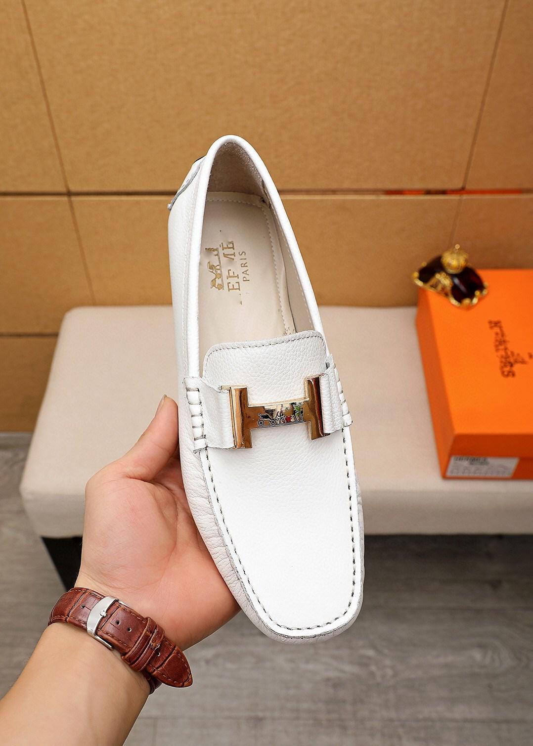 

C7 Plus Size 38-45 Genuine Leather Men Casual Shoes Luxury Brands designer Mens Loafers Moccasins Breathable Slip on Black Driving Shoe 11, #02