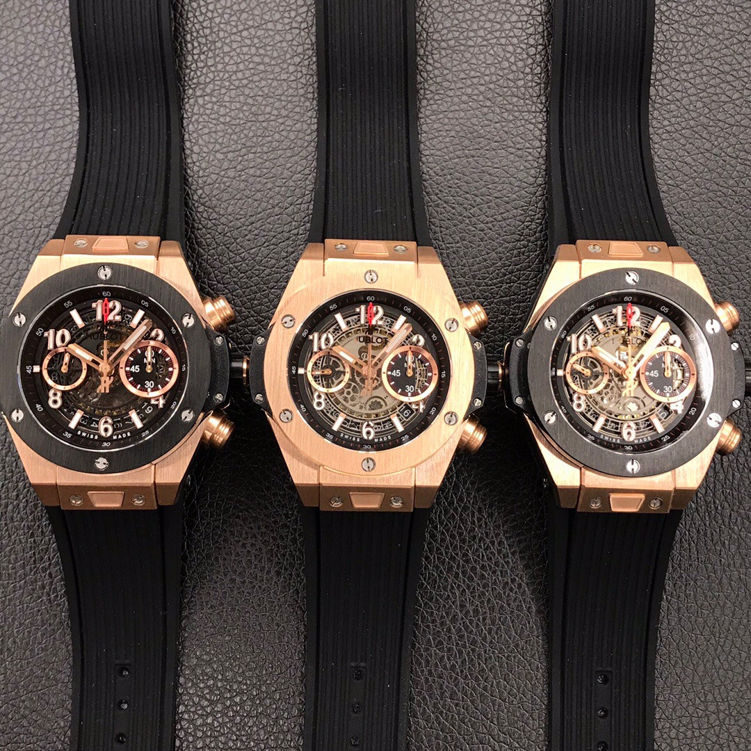 

TA men's watch V2 version equipped with HUB1242 movement timing instantaneous start and a key fly back two weight gain automatic pendul, Slivery;brown