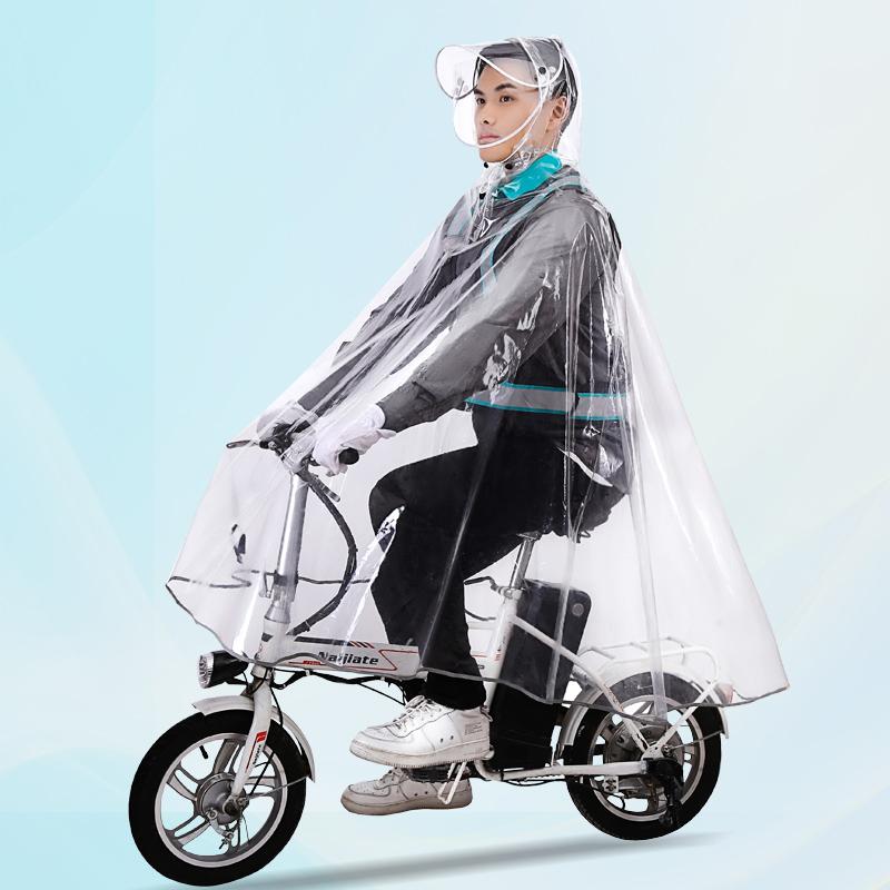 

Raincoats Clear Raincoat Poncho Electric Motorcycle For Adult Impermeable Transparente Peleryna Przeciwdeszczowa Rainwear BK50RC