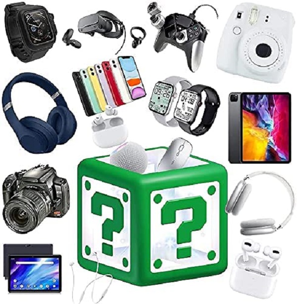 Lucky, Mysterious Gift Box, favors Different Unpcking Experience, You Will Get One Certin Electronic Product, to Meet Your Challenges of-image-731221875