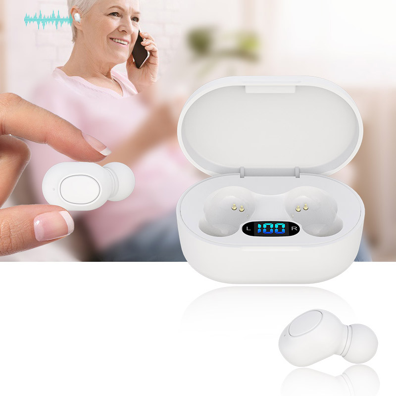 

1 Pair Low cost gamer tinnitus amplifier invisible rechargeable hearing aids