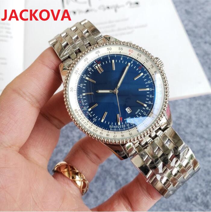 

Black blue high-quality top luxury watch Automatic Mechanical 316L stainless steel men's watches 46MM military sports large dial Men Mens male Wristwatches, As pic
