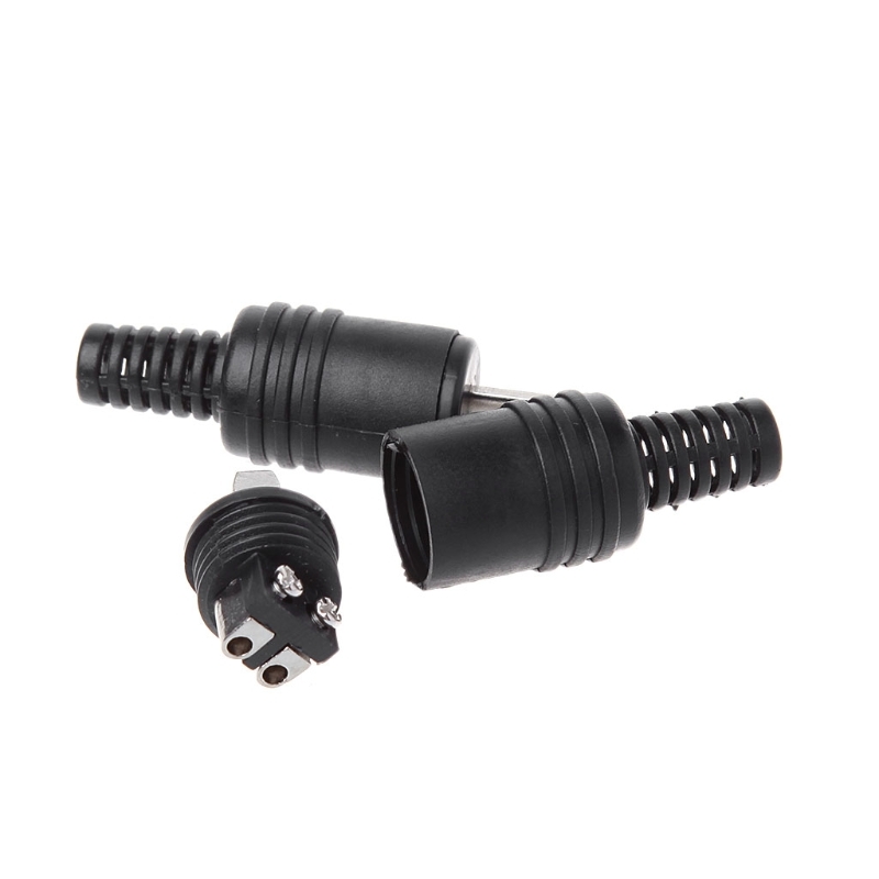 10 Stick 2 Pin Din Speaker Plug 2-Pin Plug Hifi Loudspeaker Cable Soldier Connector-image-693293883