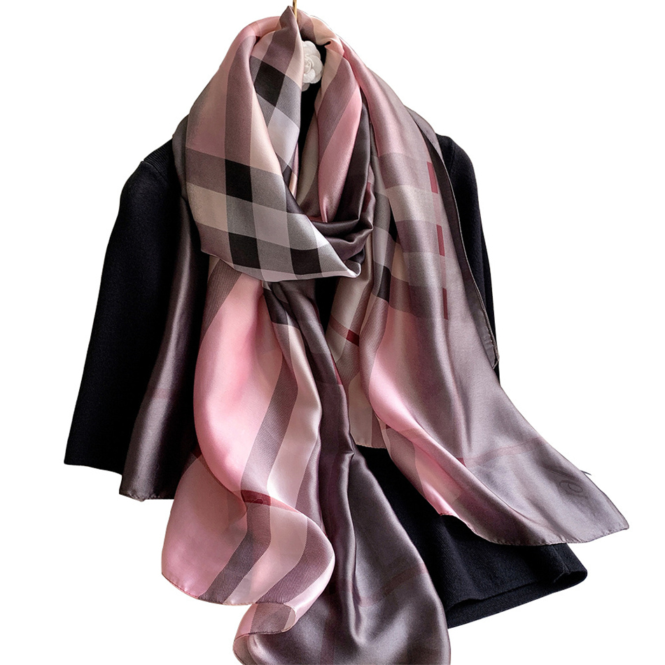 

Wholesale Classic Designer Silk Scarves scarf Women Fashion Long Neck Winter Wool Scarfs Design Cashmere Scarve Male Warm Plaid
