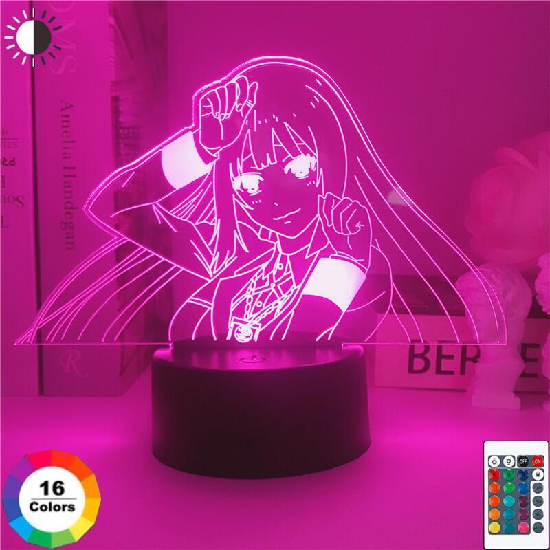 

Night Lights Anime Figure 3D Light Kakegurui Jabami Yumeko Acrylic Table Lamp For Home Bedroom Desk Decor Child Kids Birthday Gift
