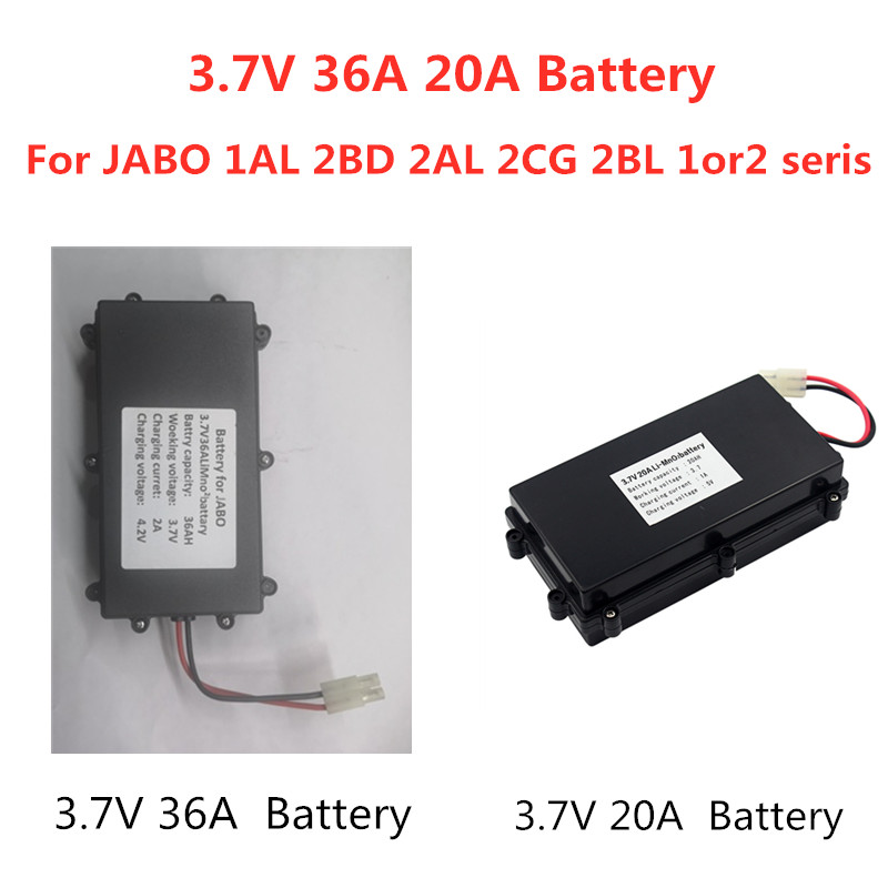 

3.7V 36A 20A battery for JABO 1AL 2AL 2BL 2CG RC Fishing RC Bait Boat battery JABO 1 series 2 series 36A 20A Battery parts