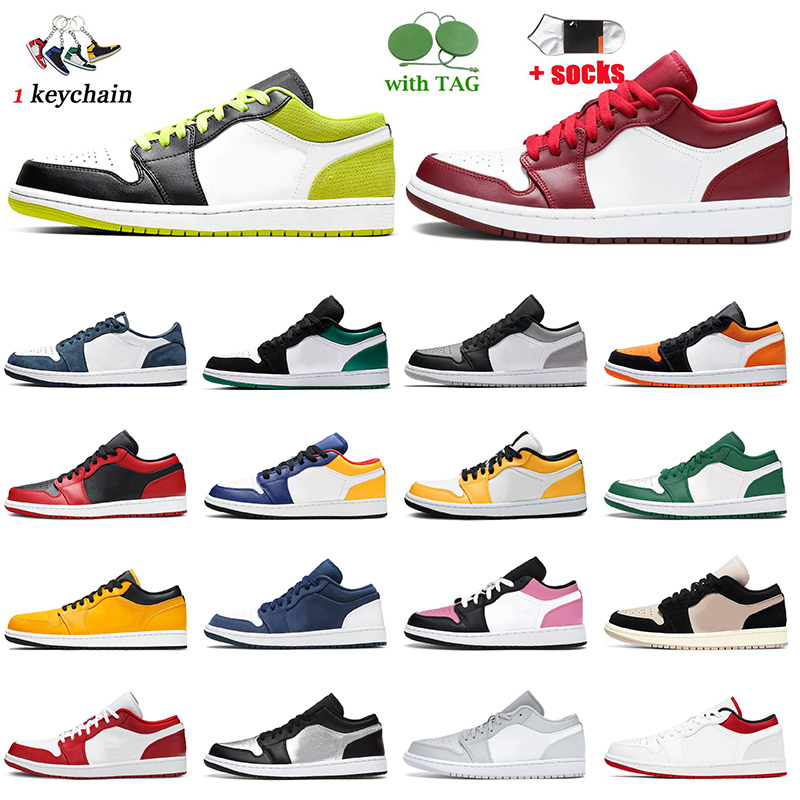 

2021 New Designer Jumpman Basketball Shoes Jordon 1 1s Air Jordan Fragment Design Travis Scott Low Black Cyber Crimson Tint Gym Red White Laser retro Sneakers, C46 laser orange 36-46