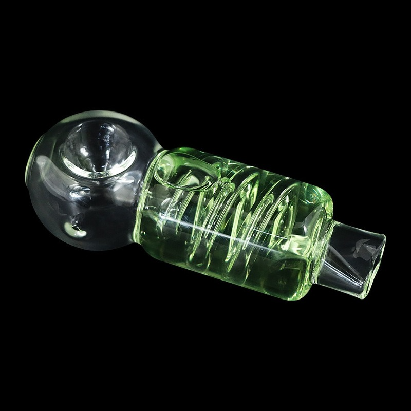 

Freezable mini glycerin coil hand pipe sundries 4 inches tobacco water pipes