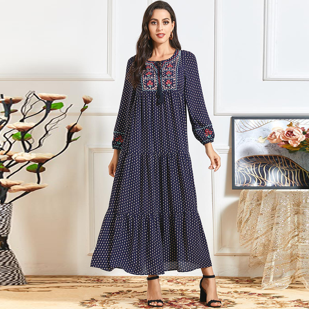 

Kaftan Abaya Dubai Muslim Long Hijab Dress Turkey Dresses Abayas For Women Vestidos Largos Islam Clothing Robe Musulmane Longue