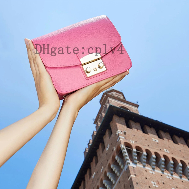 

2021 normal Quality Handbags Women's Real Leather Top Handle Tote Bags Luxury Fashion Design One Shoulder Bag Purse With hardware
