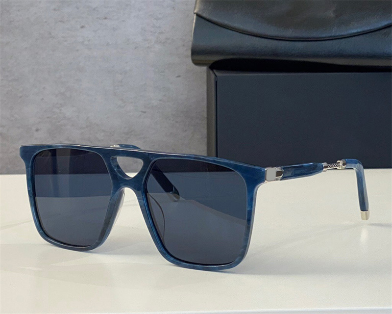 Fashion top designer men sunglasses BOLD retro square frame glasses Hollow design Simple and atmospheric outdoor style Anti-Ultraviolet come with bo