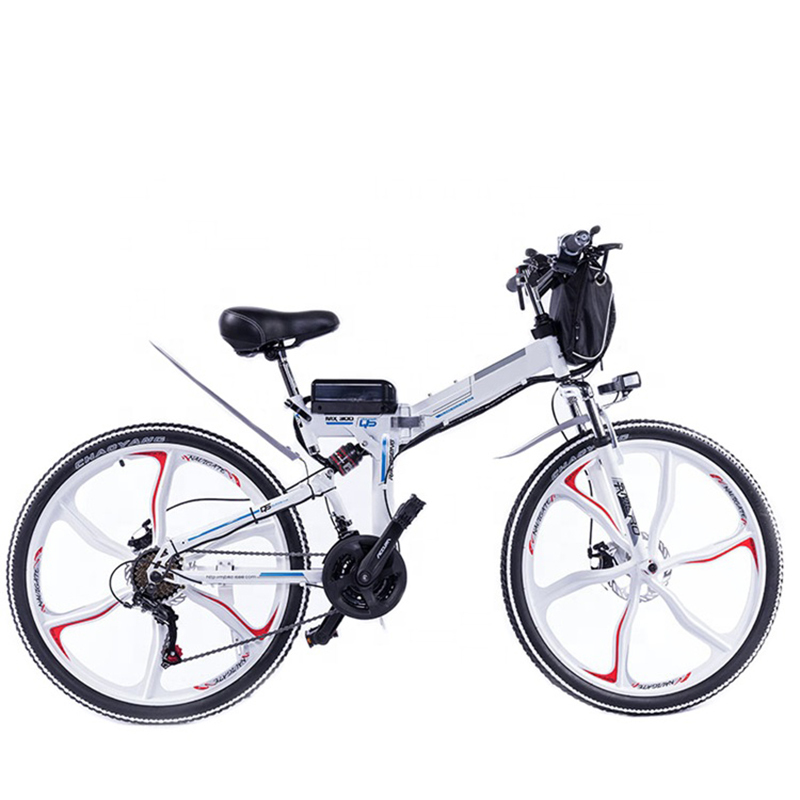 

SMLRO MX300YTL Adult Electric Bike 26 Inch 350W 48V 25AH Folding E-Bike Lightweight Road Electromobile Mobility Dirt Bicycle