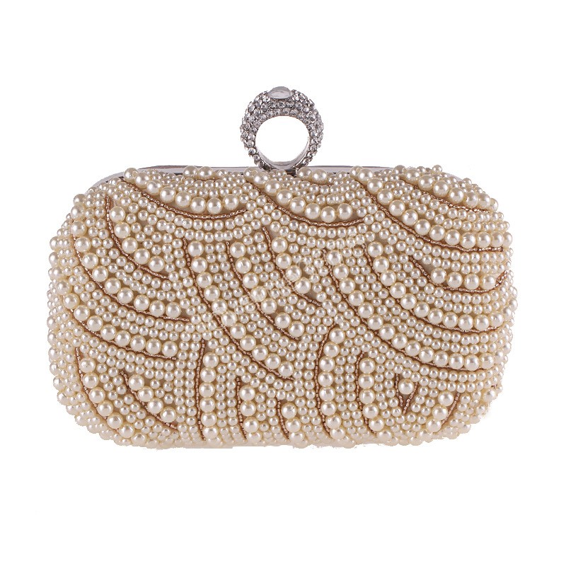 white clutch bolsa uk