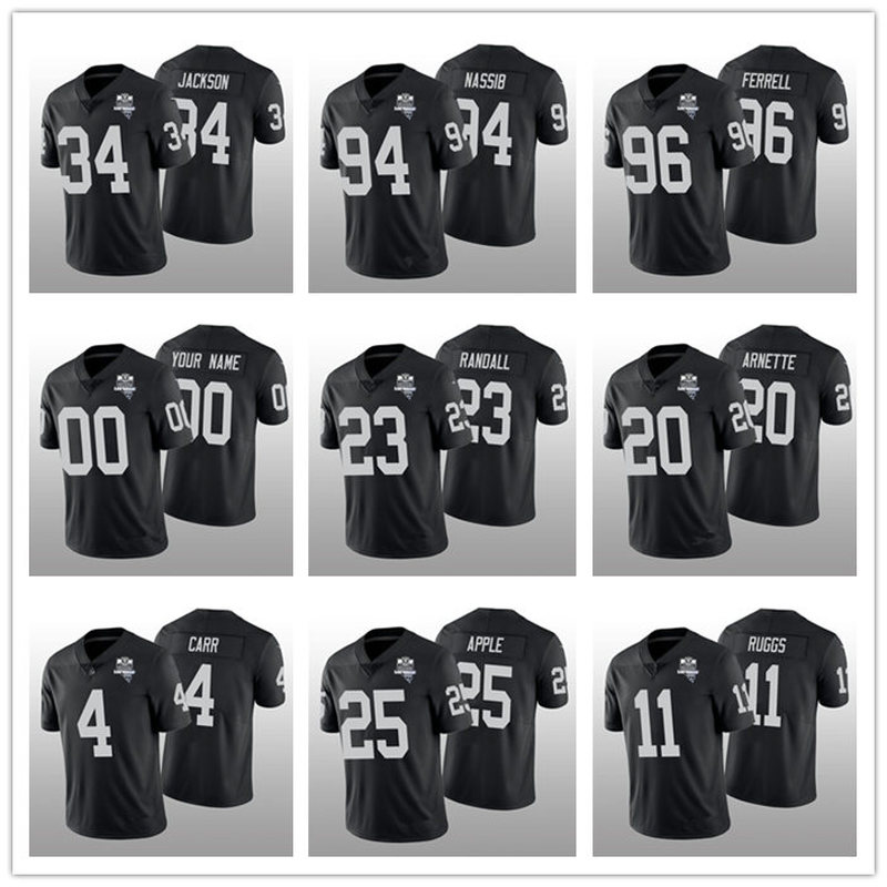 

Jersey Las Vegas''Raiders''MEN''NFL''Women Jackson Black