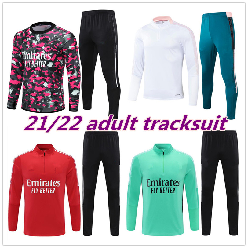 

20 21 adult soccer tracksuit training suit jacket survetement 2021 2022 men football coat set chandal jogging kit, 12