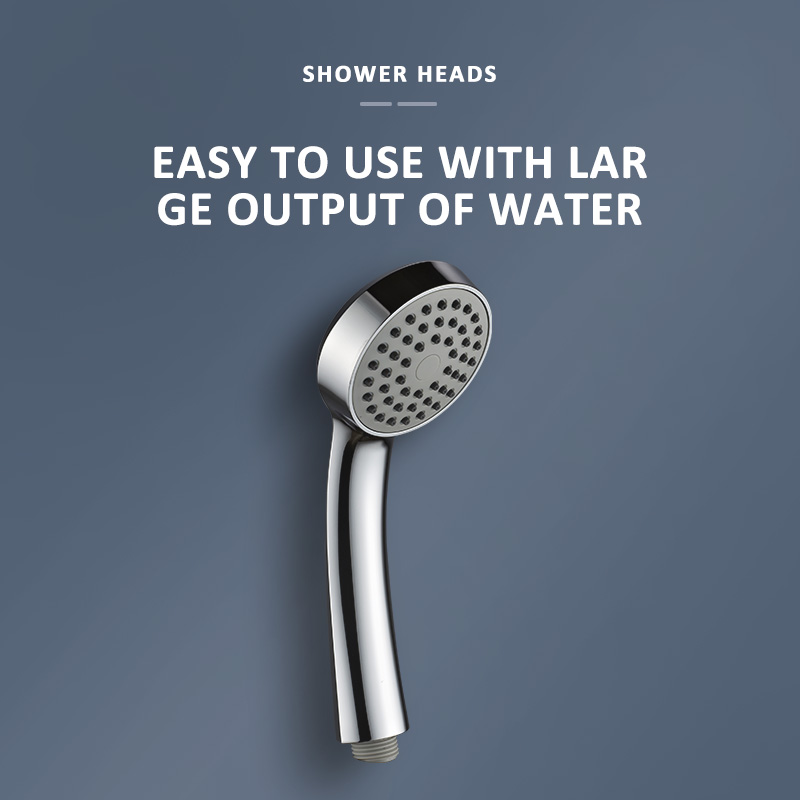 

Bathroom shower head constant temperature shower round family small waist showeres single function handheld switch showers