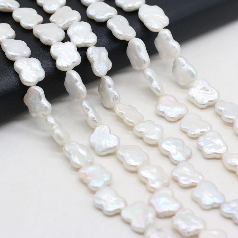

Other 1PC 100%Natural Freshwater Pearls White Butterfly Beads Handmade For Woman Jewelry Making Necklace Bracelet Accessories Gift36CM