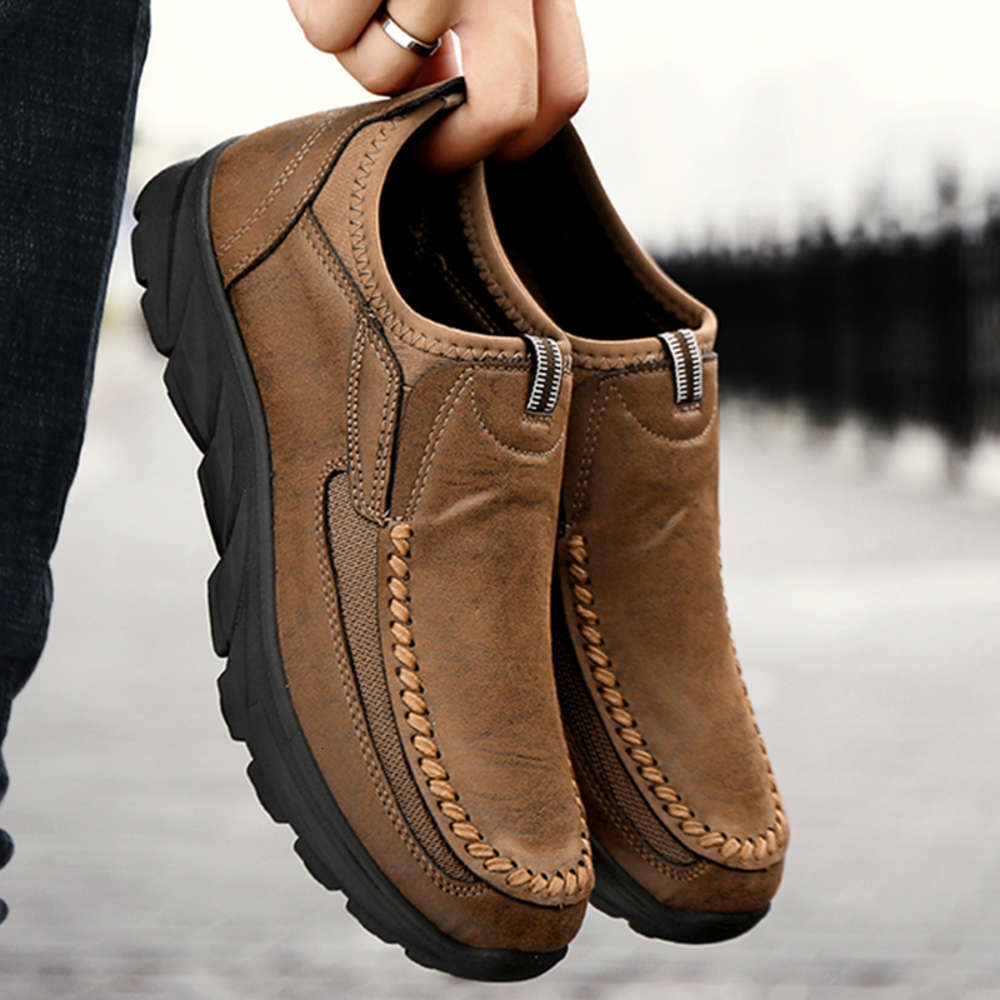 

Casual shoes 1QLFHommes mocassins confortable baskets 2020 mode rÃ©tro doux en plein air mÃ¢le marche chaussures dÃ©contractÃ©es 4RGO, Black