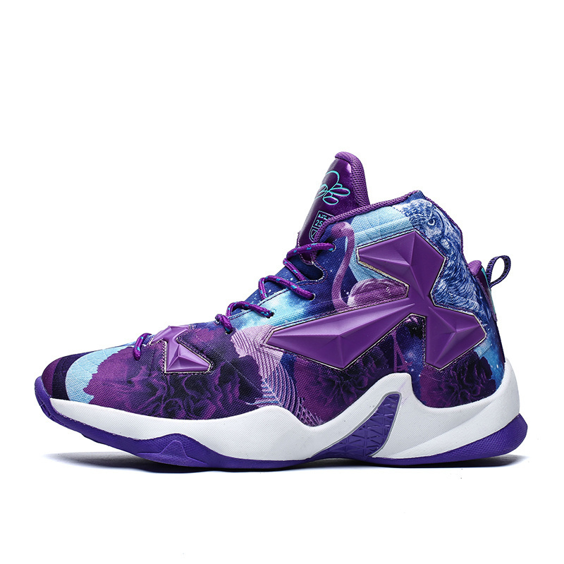 

Basketball shoes Men's basketball breathable men's sports high top Non Slip 0906