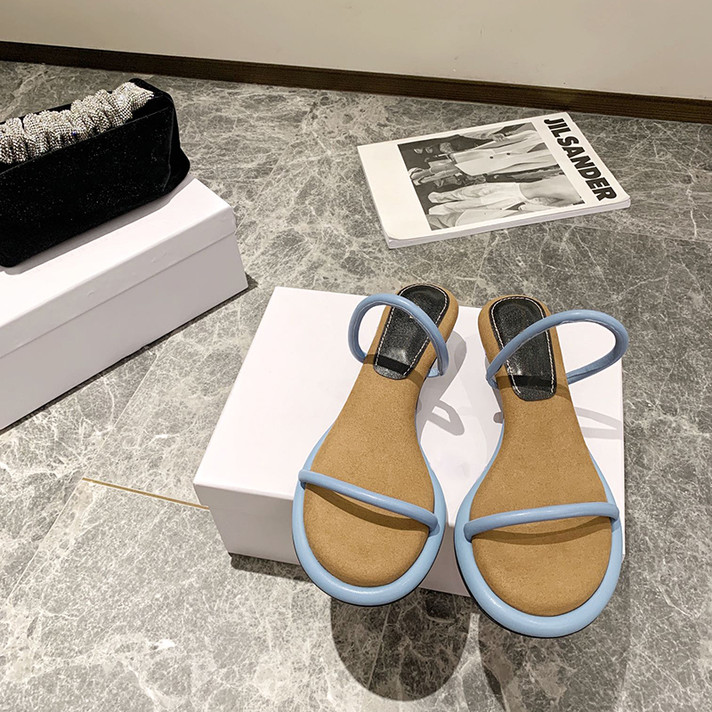 

2021 Summer Fashion Beach High Quality Ladies Sandals Comfortable Platform Wedges Women Shoes Footwear Gladiator Open Toe Slides Sky Blue, Black