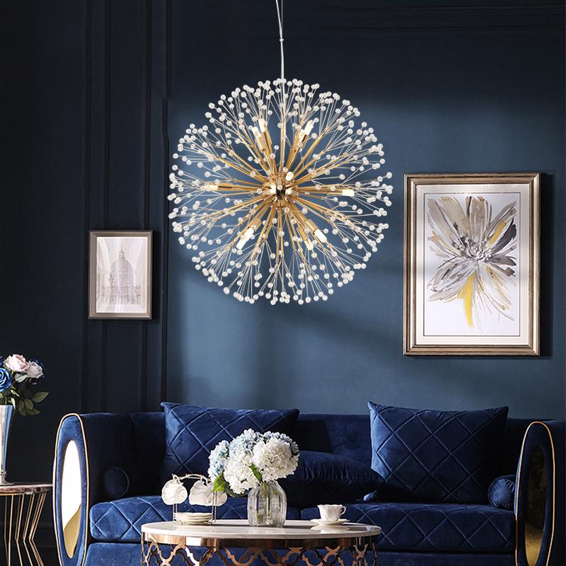 

Chandeliers Luxury Modern Crystal Chandelier For Living Room Creative Design Home Decor Hang Light Fixture Dining Led Cristal Lamp Lux