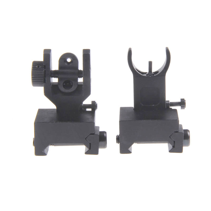 

Best Flip Trinity Up Force Front and Rear Back up Iron Sight, Green