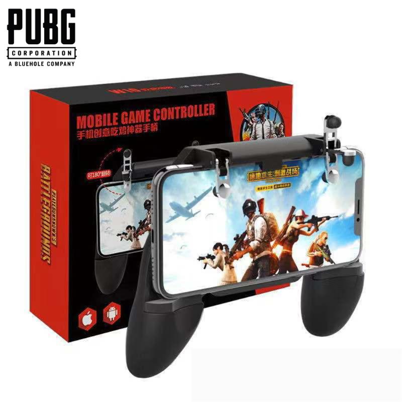 

Game Controllers & Joysticks Officially Recommended W10 PUBG Physical Shooting Auxiliary Gamepad Mobile Controller Control Four-Finger