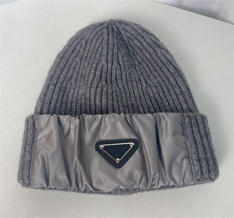 

Designer Knitted Beanie Brand Simple Style Women Hat Winter Mens Designers Beanies Hats Solid Fashion Knit Hat, Pack box