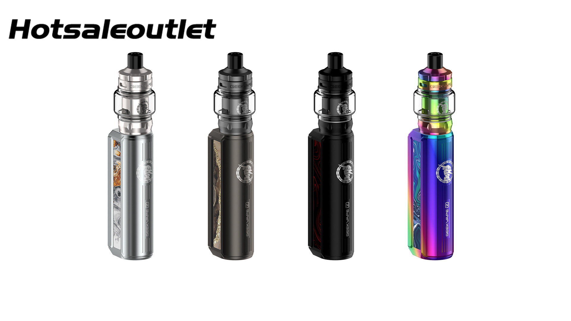 

GeekVape Z50 Kit with Z Nano Tank Built-in 2000mAh Battery TC mode Compatible B Series Coil 100% Authentic, Black