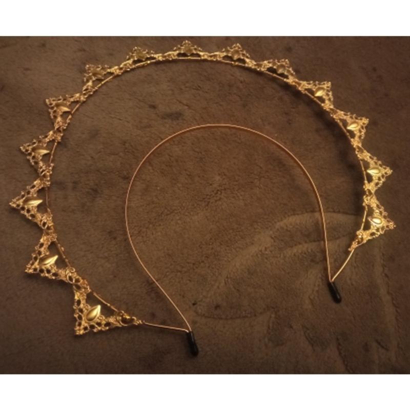 

Other Event & Party Supplies Alloy Halo Crown Lolita Headpiece Gold