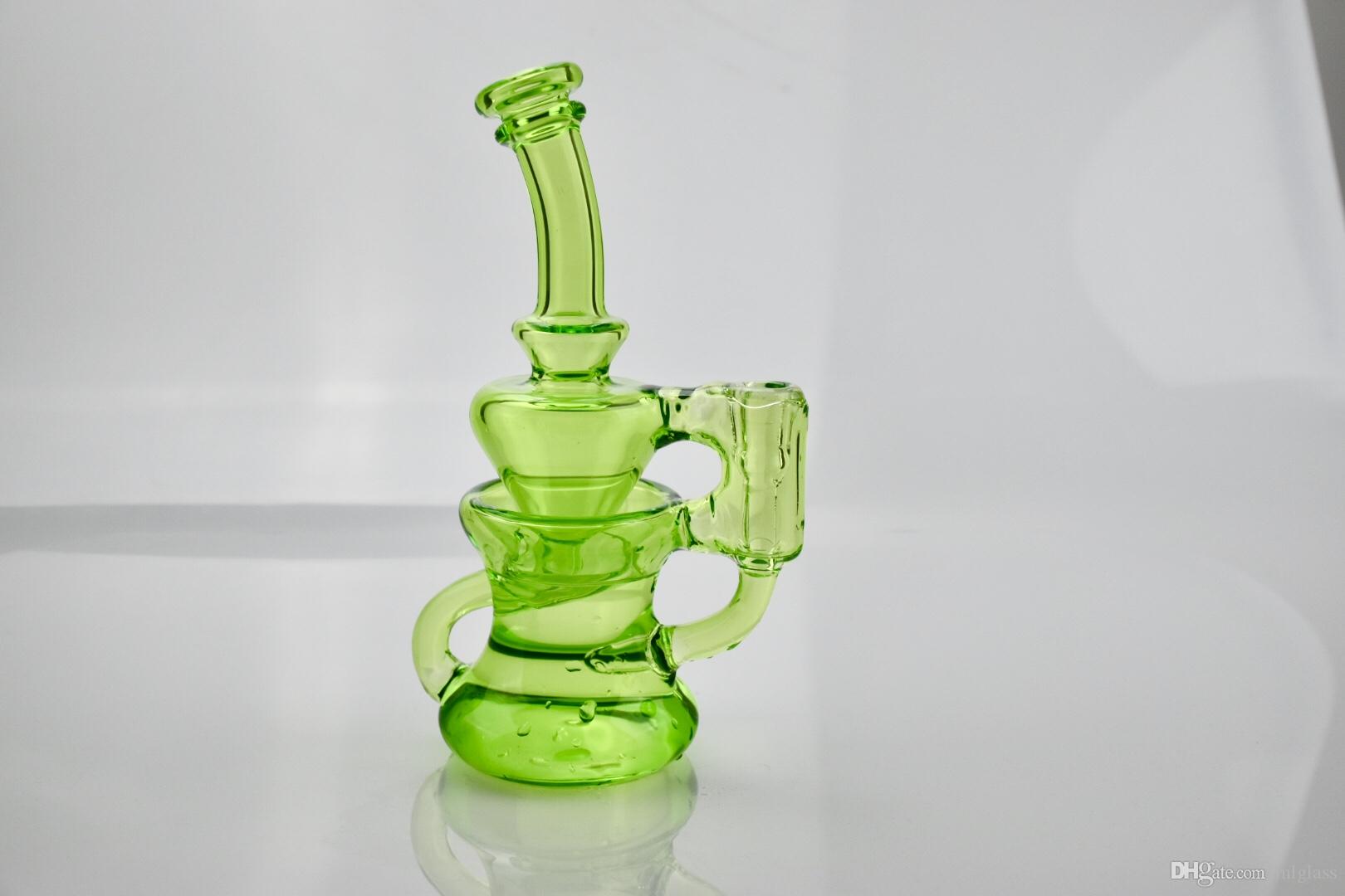 

Green double pipe hookah factory direct selling new listed smoking favorite