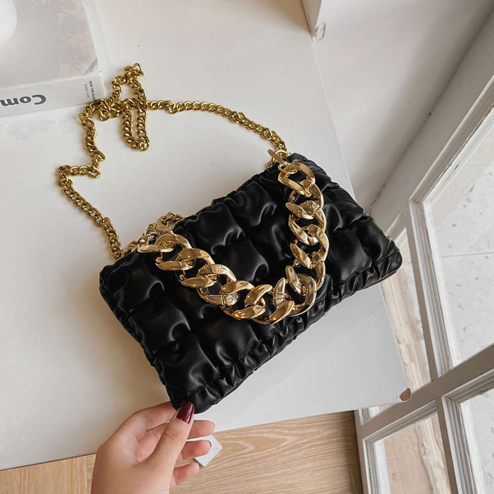 

Fashion Clutches Purse Ladys Gold Chain Handbag Soft Leather Mini Shoulder Bags for Women Brand Crossbody Evening, Green shoulder bag