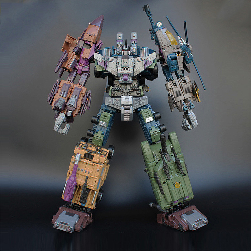 

JINBAO 5in1 Bruticus Action Toy Figures Oversized Upgrade Kits NEW Ver toys, Multicolor