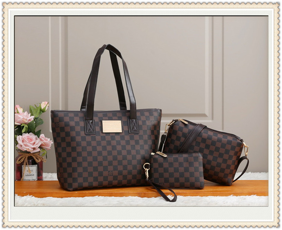 

1-1 LV Louis Fashion Crossbody Shoulder HandBag Women Purse Messenger Bags Wallet Tote Clutch Bag M718-1 travel men Vitton, Red;black
