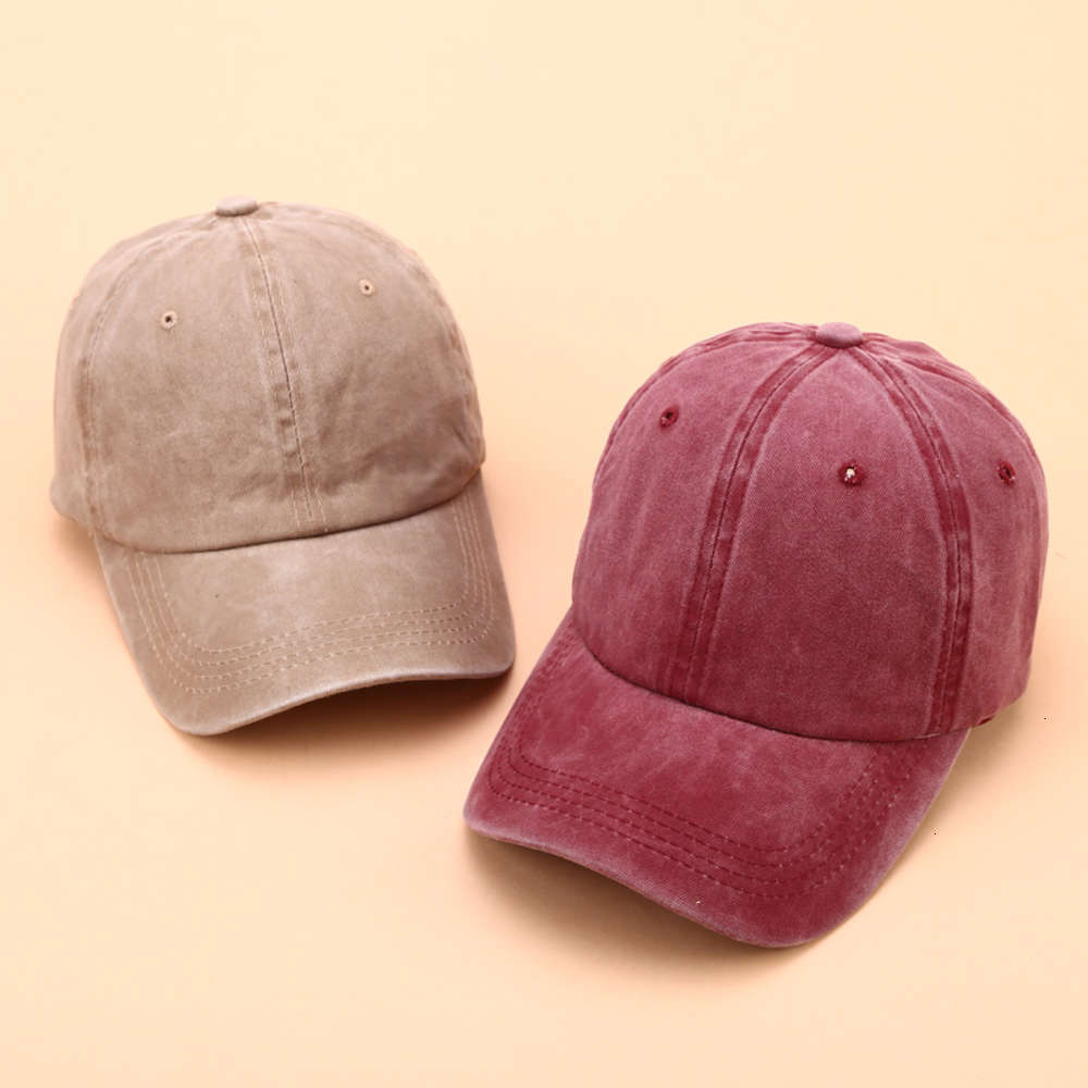 

the ball cap ball caps this the hip-hop 3. wang yibo's same pink baseball is versatile for men women to make old, washed and pure cap f, Blue;gray