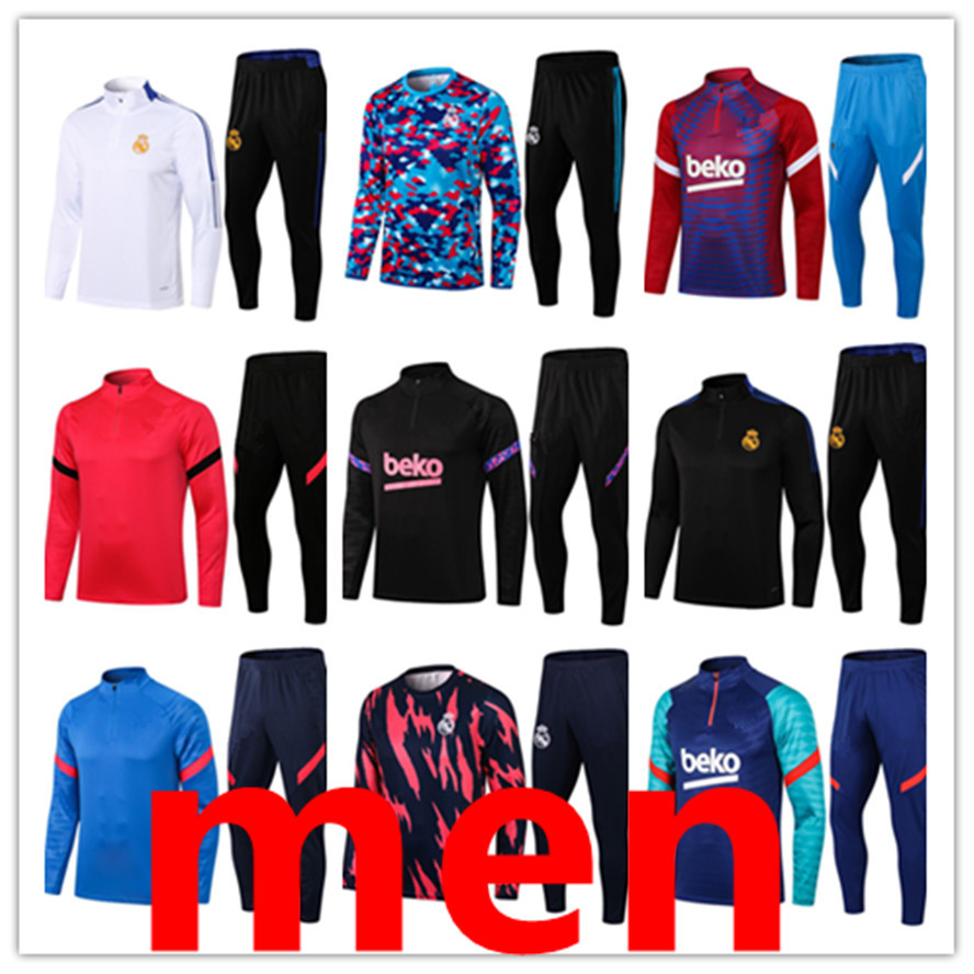

men adults 2122 football soccer tracksuit training suit jacket 2021 2022 survetement foot chandal tuta jogging 6668888